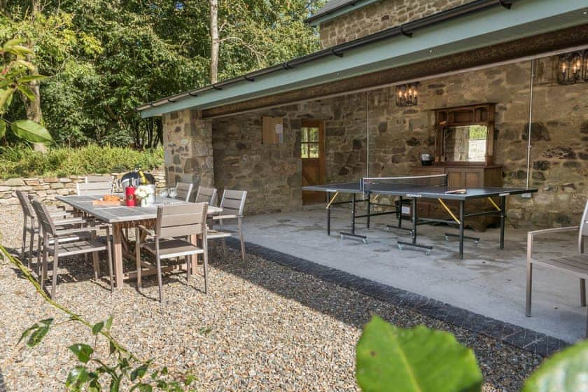 Outdoor area | The Coach House - Glaneirw Estate, Tanygroes, near Llangrannog