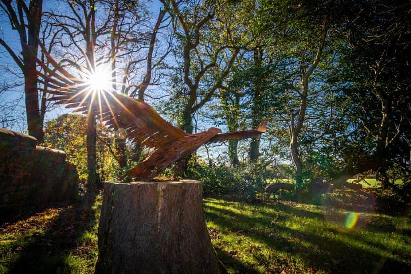 Garden and grounds | The Coach House - Glaneirw Estate, Tanygroes, near Llangrannog