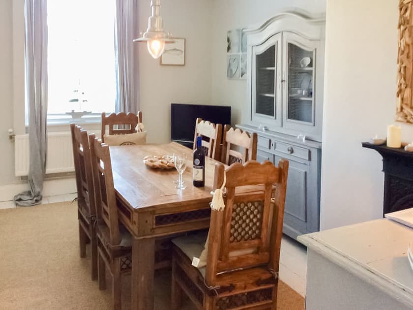 Beautiful Dining room , providing seating for 6 people  | Sandquay View, Dartmouth