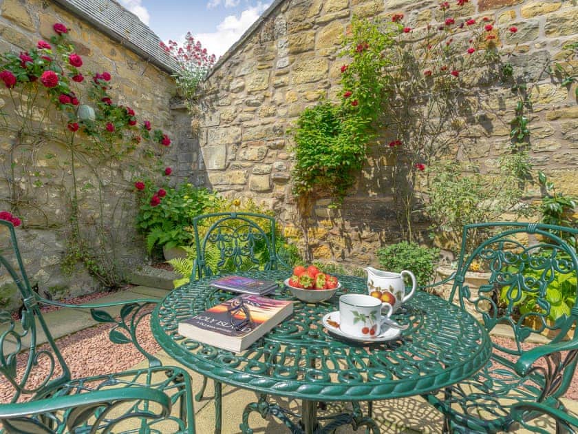 Outdoor area | Harry’s Den, Alnwick