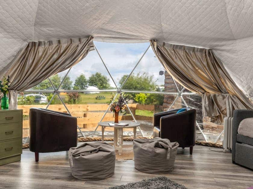 Living area | Pila Pala - Tregoes Pods and Domes, Fishguard