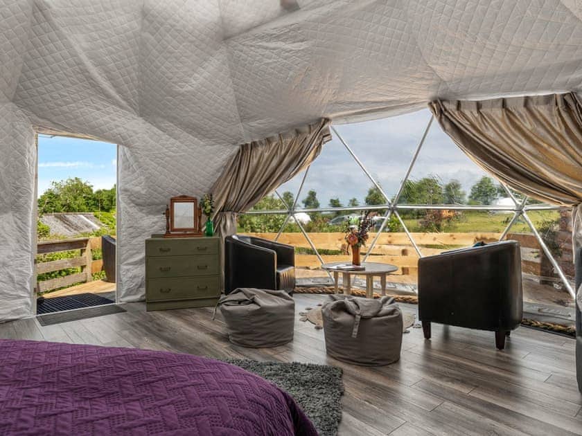 Living area | Pila Pala - Tregoes Pods and Domes, Fishguard