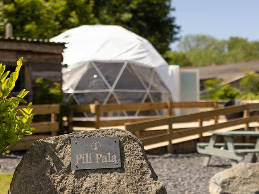Exterior | Pila Pala - Tregoes Pods and Domes, Fishguard