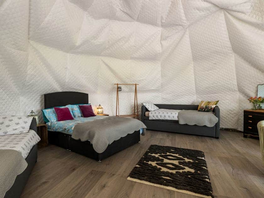 Living area | Aderyn - Tregoes Pods and Domes, Fishguard