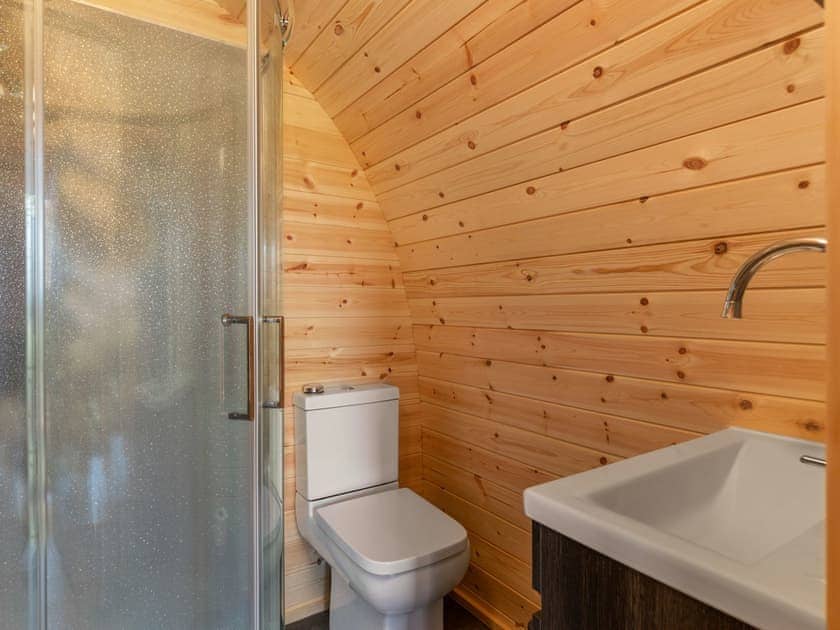 Shower room | Y Cwtch - Tregoes Pods and Domes, Fishguard