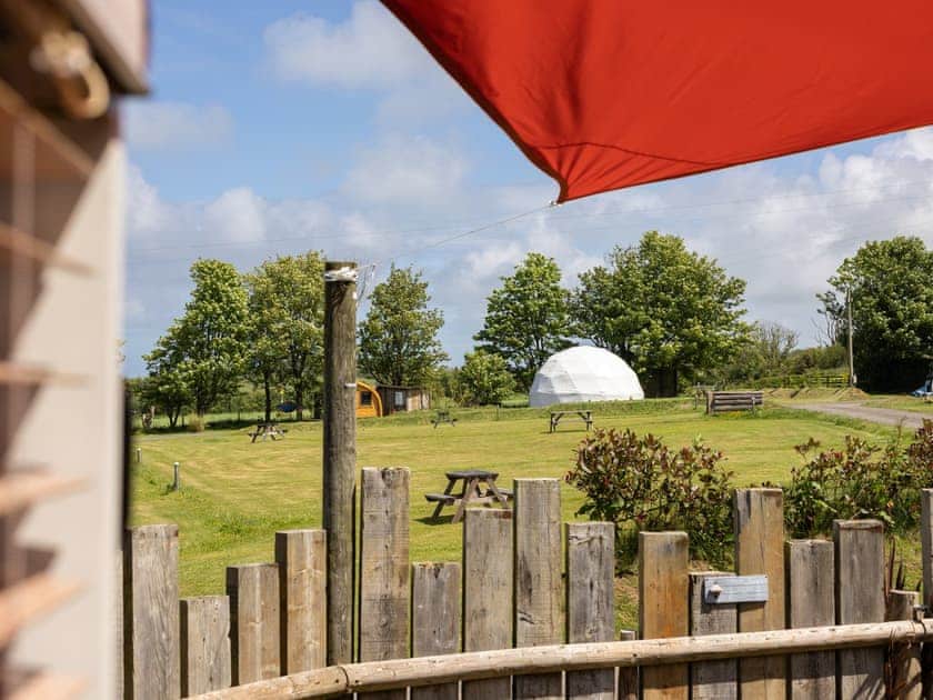 View | Y Caban - Tregoes Pods and Domes, Fishguard