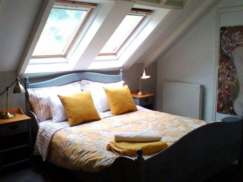 Double bedroom | Stable Lodge, Gattonside near Melrose