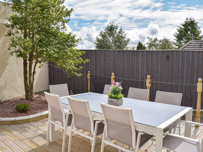Outdoor eating area | The Old Foundry, Dalry