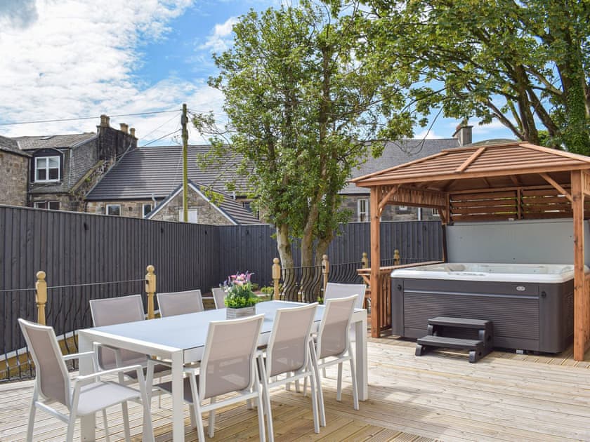 Outdoor eating area | The Old Foundry, Dalry