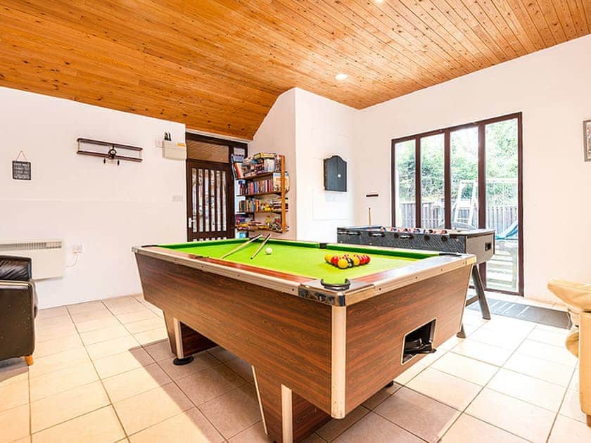 Games room | Berehayes Holiday Cottages, Whitchurch Canonicorum