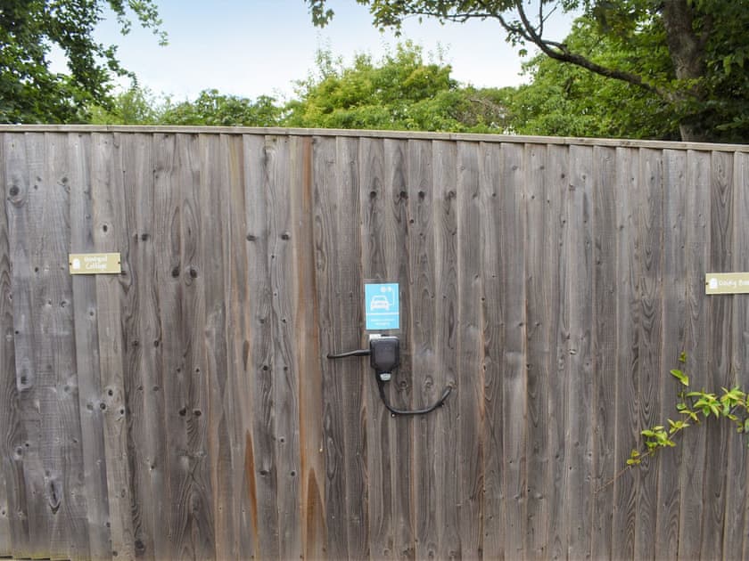 EV charging point | Berehayes Holiday Cottages, Whitchurch Canonicorum