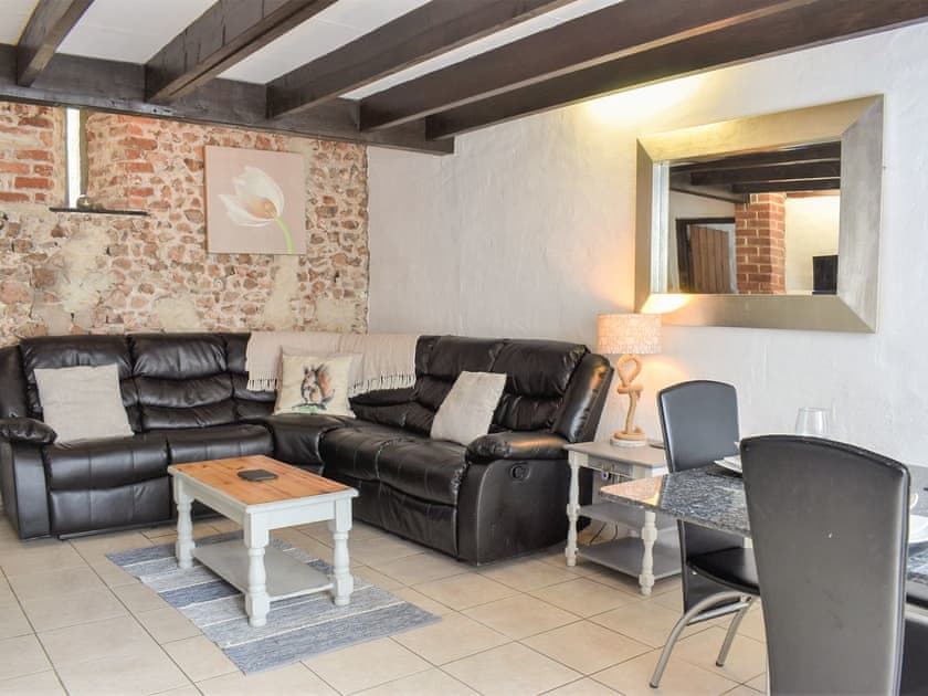 Living room/dining room | Squirrels Drey - Berehayes Holiday Cottages, Whitchurch Canonicorum