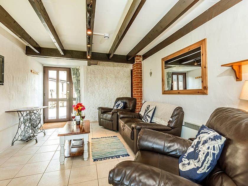 Living area | Barley Store - Berehayes Holiday Cottages, Whitchurch Canonicorum