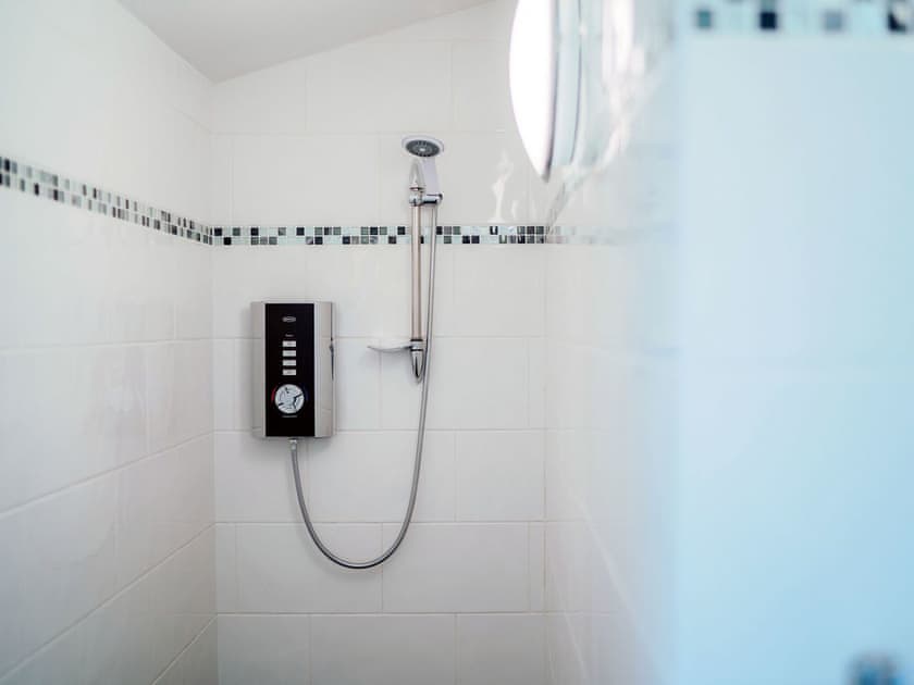 Shower room | Greenkeepers Cottage - Celtic Haven Resort, Lydstep, near Tenby