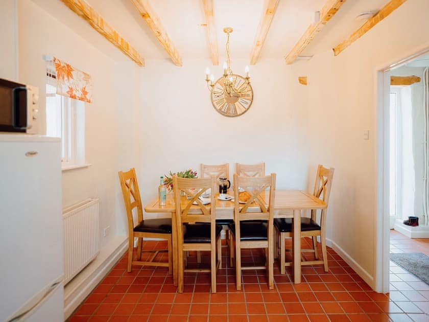 Dining room | Atrato’s Stable - Celtic Haven Resort, Lydstep, near Tenby