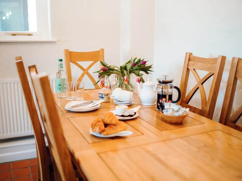 Dining room | Atrato’s Stable - Celtic Haven Resort, Lydstep, near Tenby
