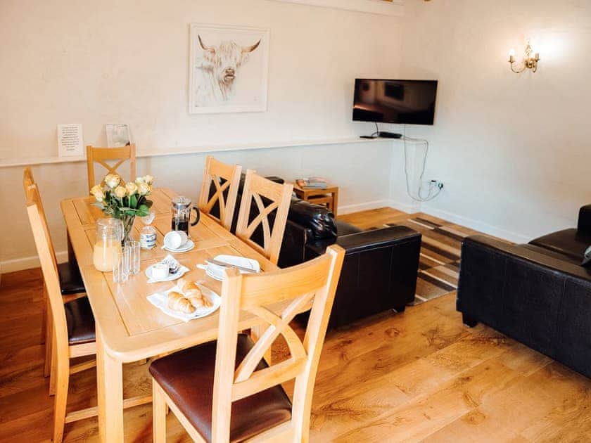 Dining Area | Goose Cottage - Celtic Haven Resort, Lydstep, near Tenby