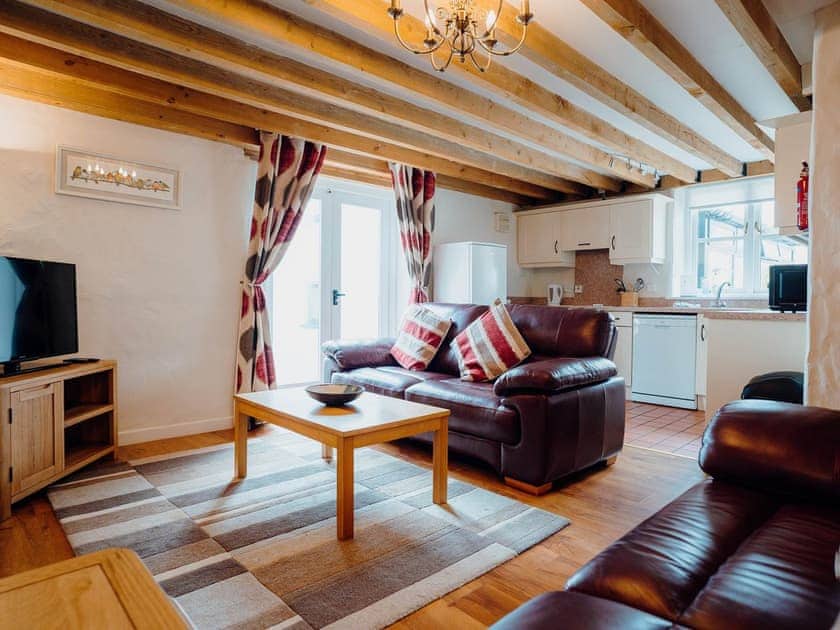 Living room | St David’s Lodge - Celtic Haven Resort, Lydstep, near Tenby