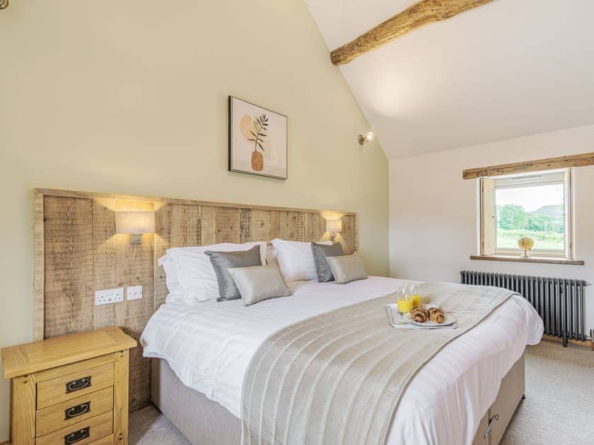 Double bedroom | Riverside Dairy - Carr View Farm, Thornhill, Hope Valley