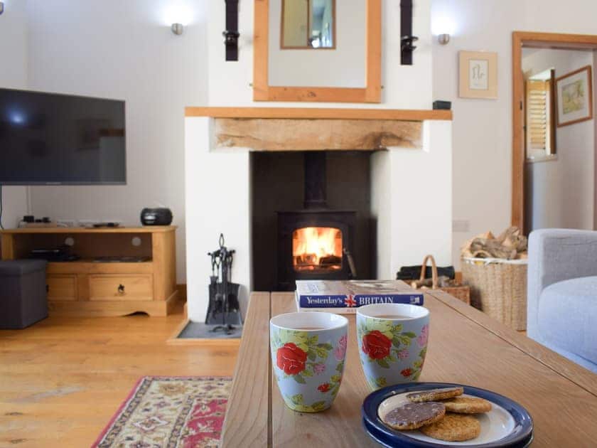 Relax and unwind in the living room | Carmarthen Cottages- Barn Cottage - Carmarthen Cottages, Cwmdu, Near Llandeilo