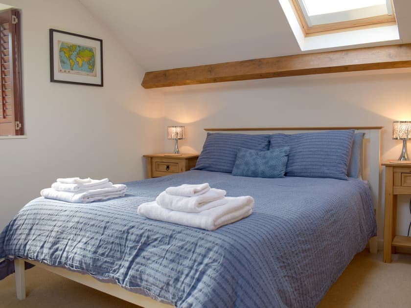 Comfortable master bedroom | Carmarthen Cottages- Barn Cottage - Carmarthen Cottages, Cwmdu, Near Llandeilo