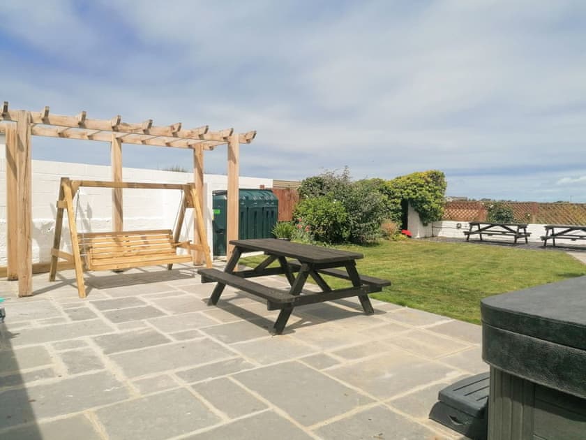 Outdoor area | Greenacres, Treburrick near Porthcothan Bay