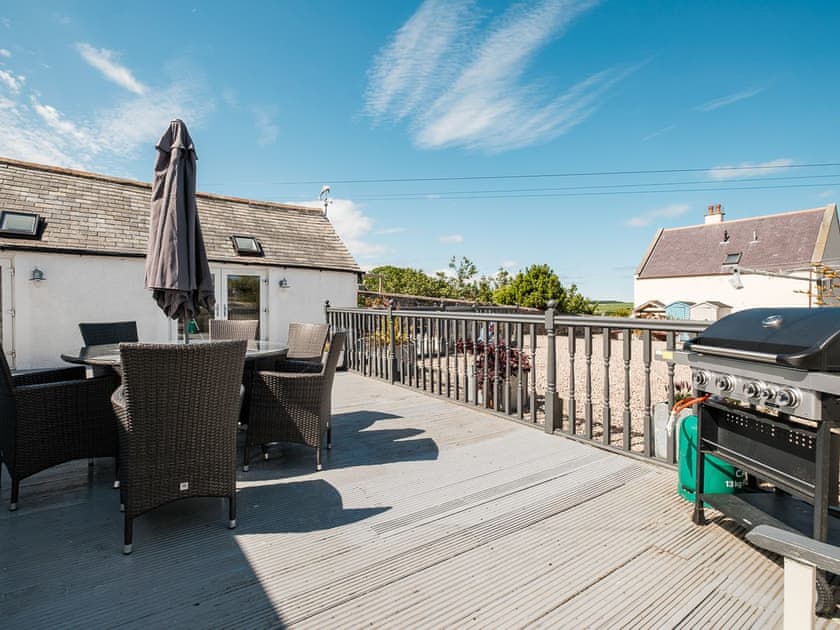 Outdoor area | Dolphin Bay House, Cullen, near Buckie