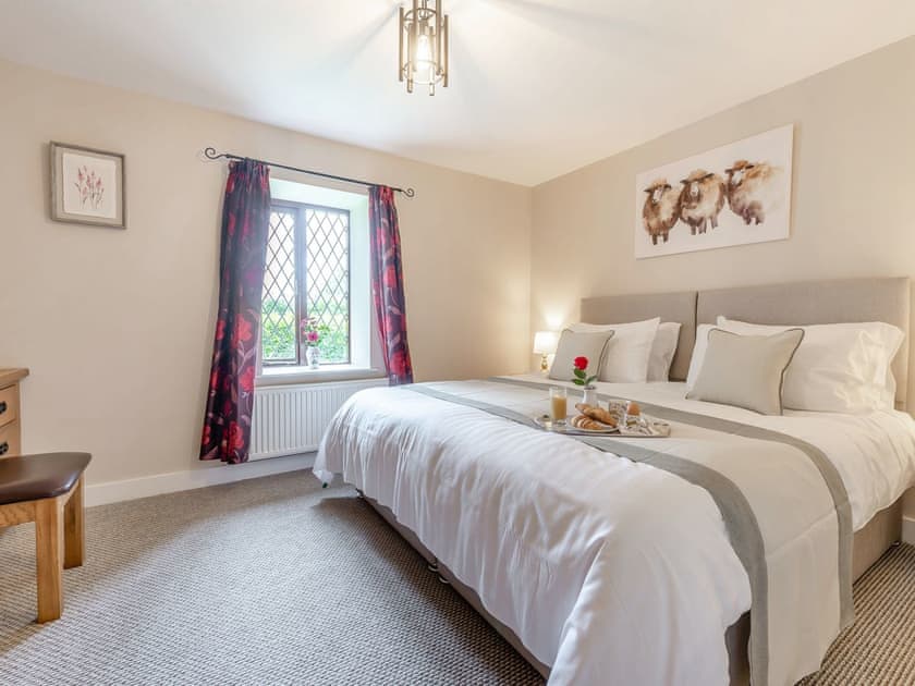 Double bedroom | Llanfair Hill Cottage, Gorsgoch