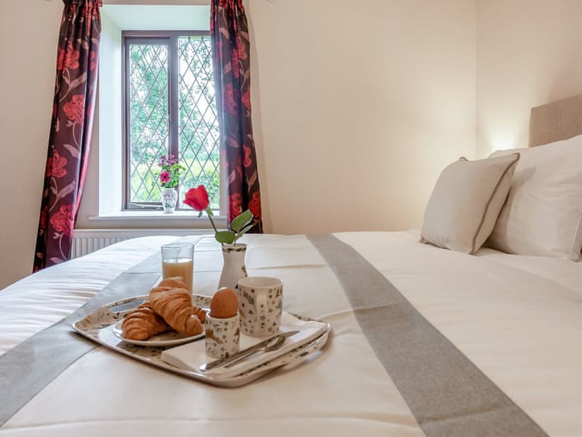 Double bedroom | Llanfair Hill Cottage, Gorsgoch