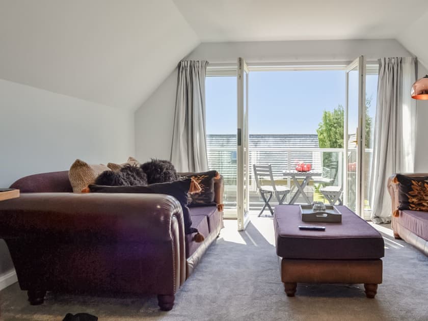 Living area | Queen’s View Lodge, Banchory