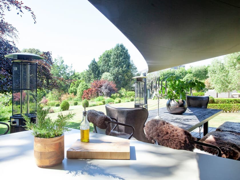 Outdoor eating area - seasonal and available subject to weather conditions. | St Annes Manor, Torquay