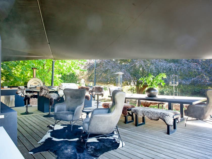 Outdoor eating area - seasonal and available subject to weather conditions. | St Annes Manor, Torquay