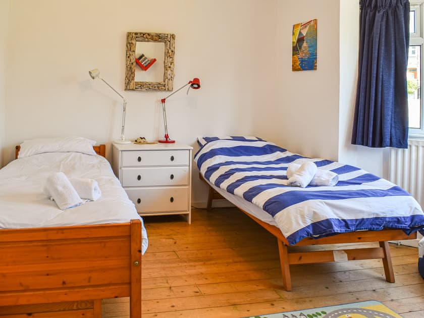 Twin bedroom | Heddfan, Nefyn, Llyn Peninsula