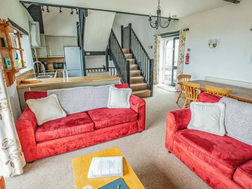 Open plan living space | Duchy - Treworgie Barton Cottages, Crackington Haven