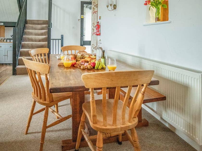 Dining Area | Duchy - Treworgie Barton Cottages, Crackington Haven