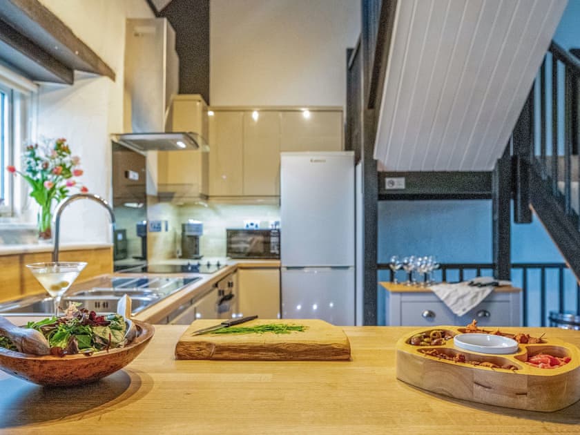 Kitchen | Duchy - Treworgie Barton Cottages, Crackington Haven