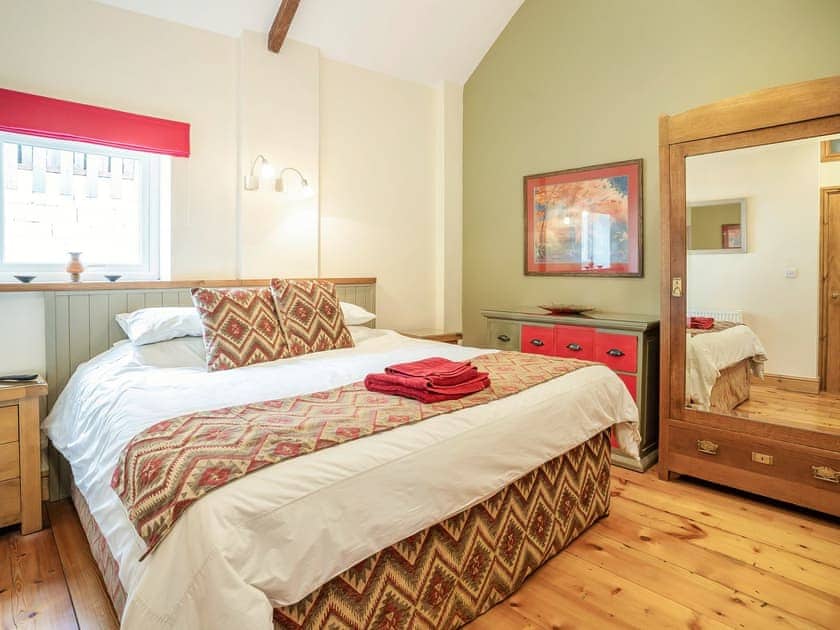 Double bedroom | The Milking Parlour, Saron, near Llandysul