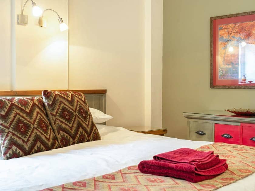 Double bedroom | The Milking Parlour, Saron, near Llandysul