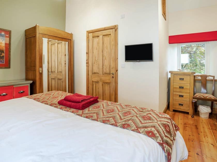 Double bedroom | The Milking Parlour, Saron, near Llandysul