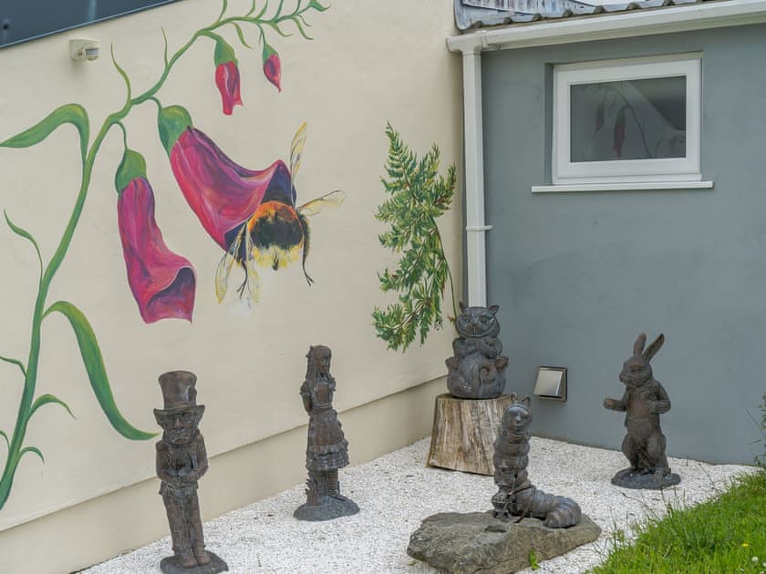 Outdoor area | The Milking Parlour, Saron, near Llandysul