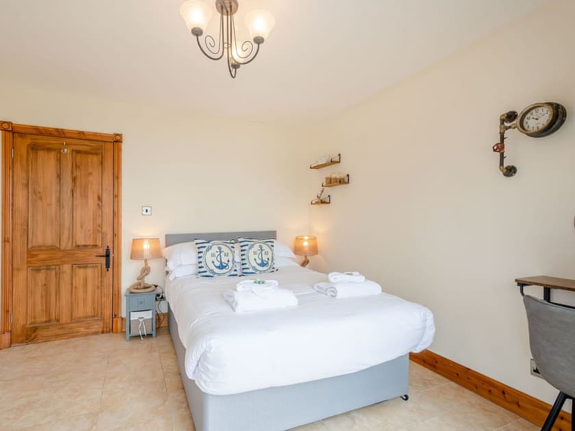 Double bedroom | Seaviews and Hot Tub at Admirals Anchor, Portpatrick