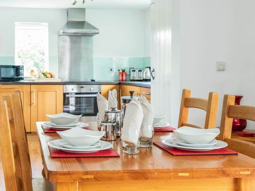 Dining Area | Warner - Treworgie Barton Cottages, Crackington Haven
