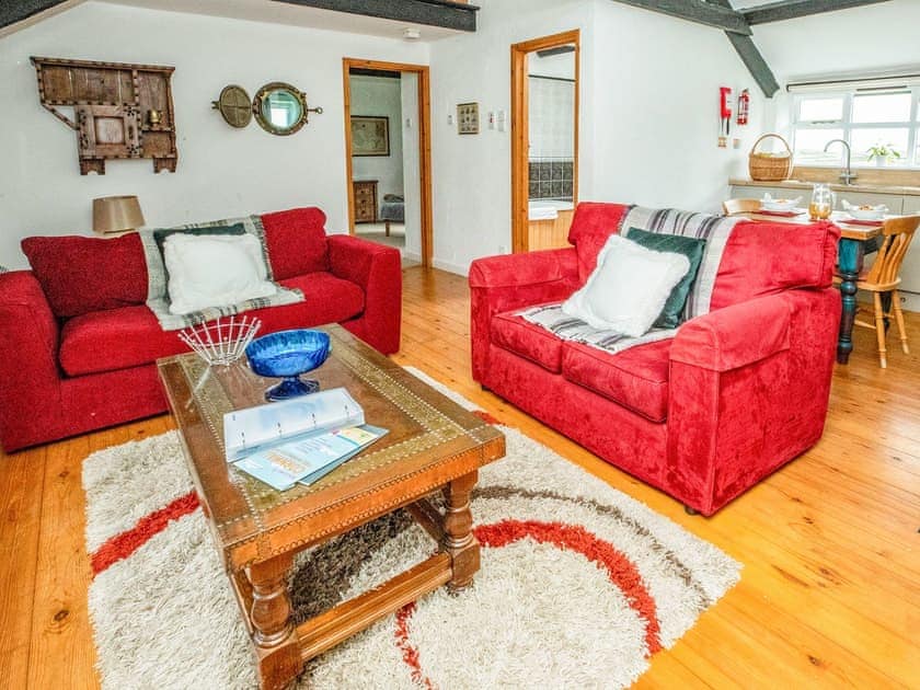 Living area | Bligh - Treworgie Barton Cottages, Crackington Haven