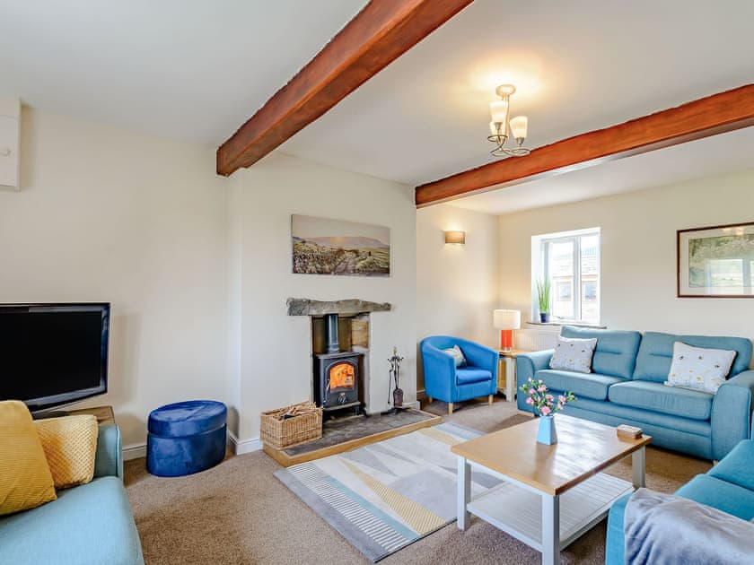 Living room | Middle Bank Top Farm - Middle Bank Top Farm Cottages, Lumb
