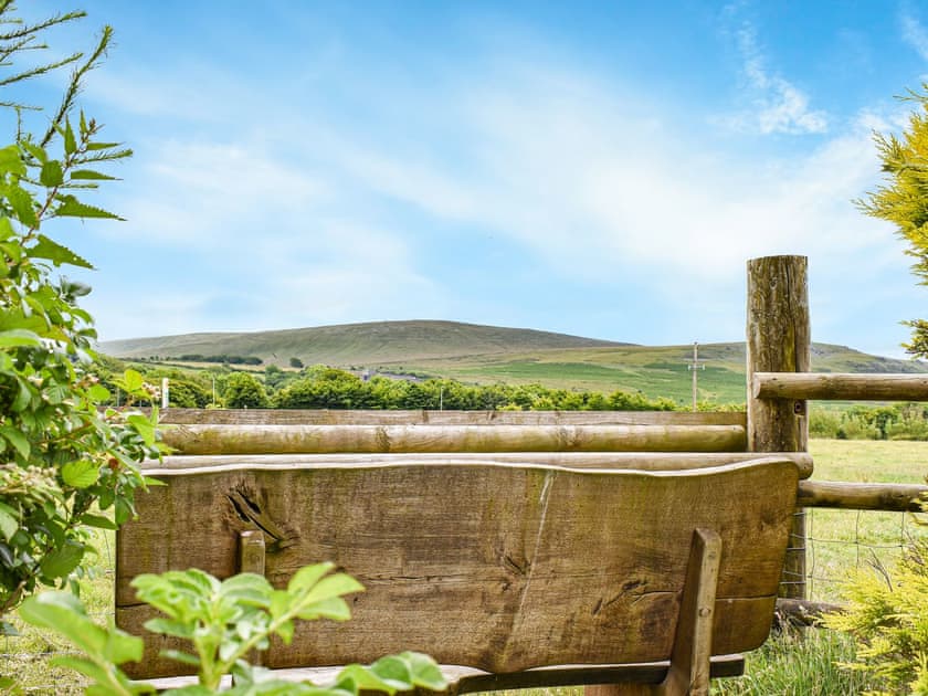 Outdoor area | Little Fern, Sourton Down, near Okehampton