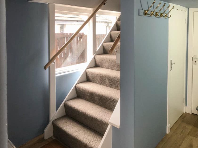 Staircase to apartment | Gleaner Lea Apartment, Campbeltown