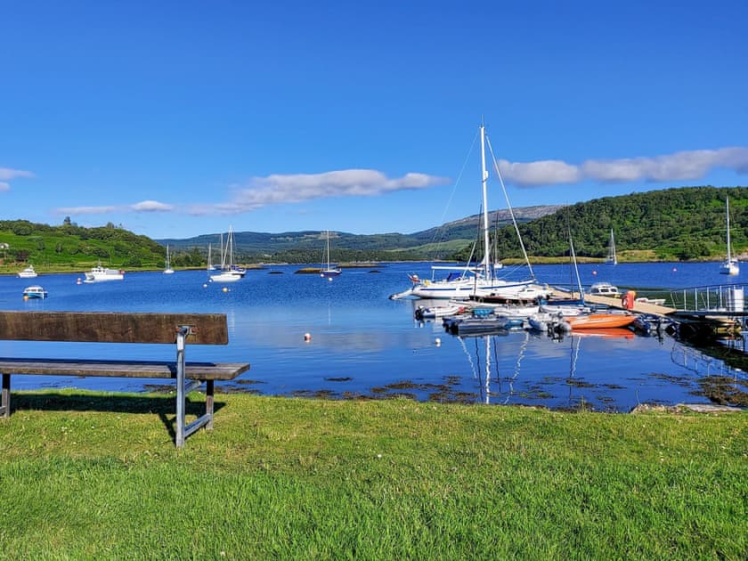 Tayvallich Bay from the front green | Ar Deireadh, Tayvallich