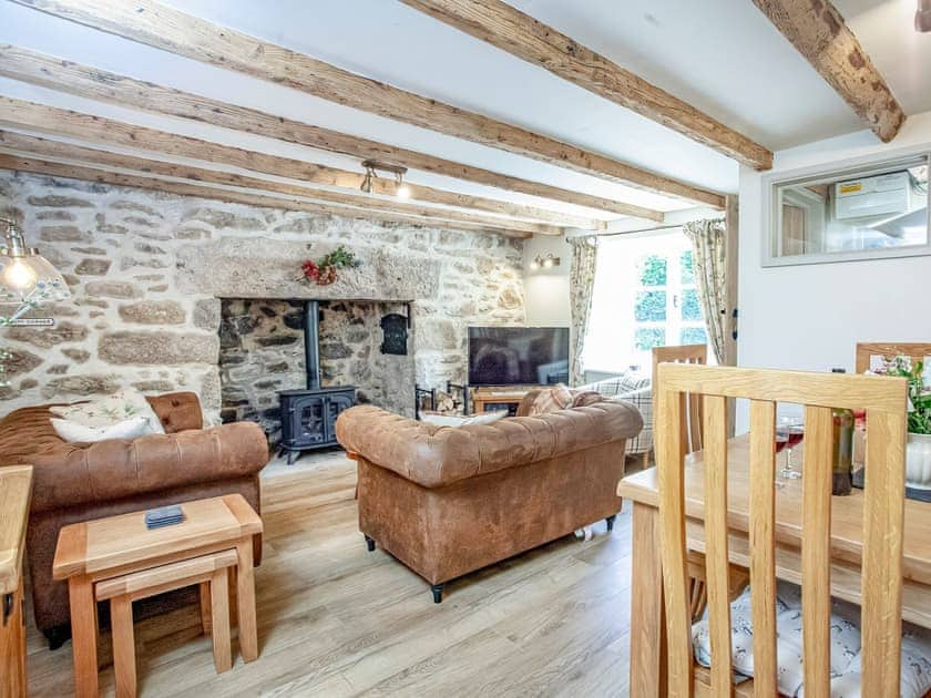 Living area | Splash Cottage, Ponsworthy, near Widecombe on the Moor