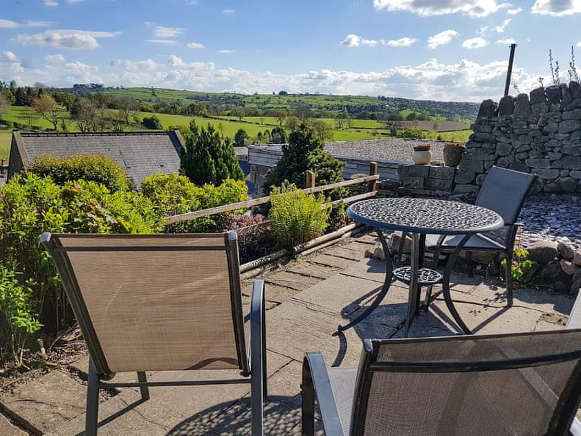 Sitting-out-area | Rock Cottage, Birchover, near Matlock