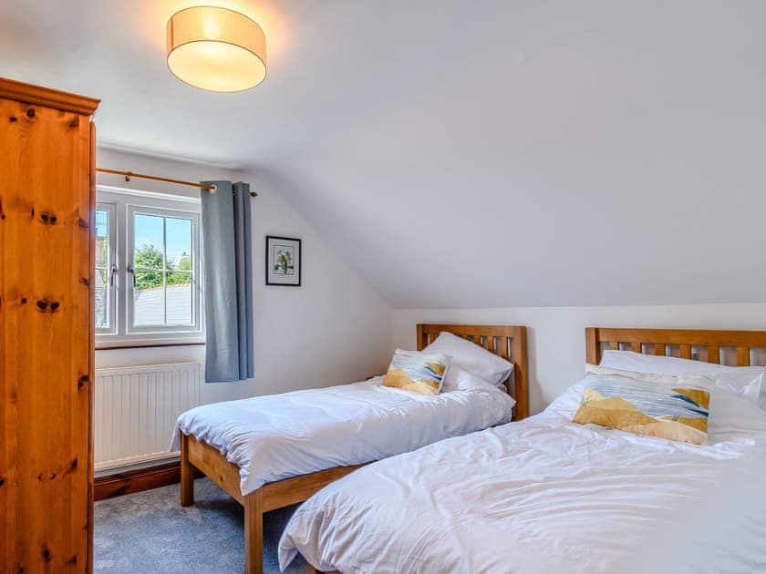 Twin bedroom | Y Gwesty Bach Cottages- The Gatehouse - Y Gwesty Bach Cottages, Castle Morris, near Fishguard